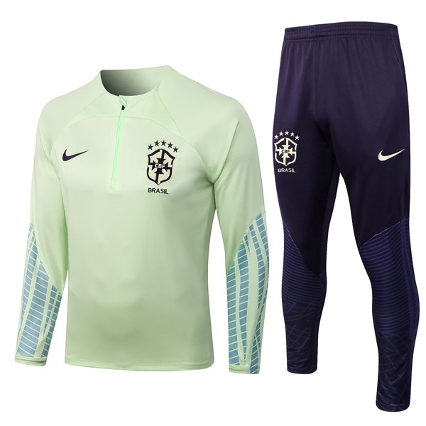 Trainings-Sweatshirt Brasilien 2023 Grün 2